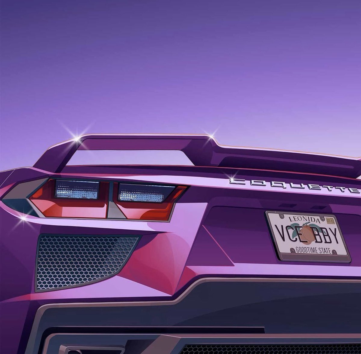 SynthPotato's tweet photo. Seems like GTA 6 marketing is kicking off again, many musicians and rappers are tweeting out artworks, confirming their involvement.

We have never been more BACK. https://t.co/CrSt9Minpa