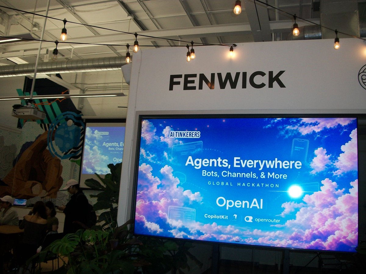 ataiiam's tweet photo. "Agents, Everywhere" Global Hackathon was one of a kind.

6000 registrations across 5 continents

And only possible with a community like @AITinkerers 🌍

Thankful for the @CopilotKit🪁 team for co-organizing and making this happen (AGAIN).

Don't miss the next one 👇 https://t.co/pW6KhbFID3