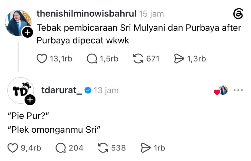 ultramenksms's tweet photo. sri: "kandani ngeyel" https://t.co/wGW0viYXOx