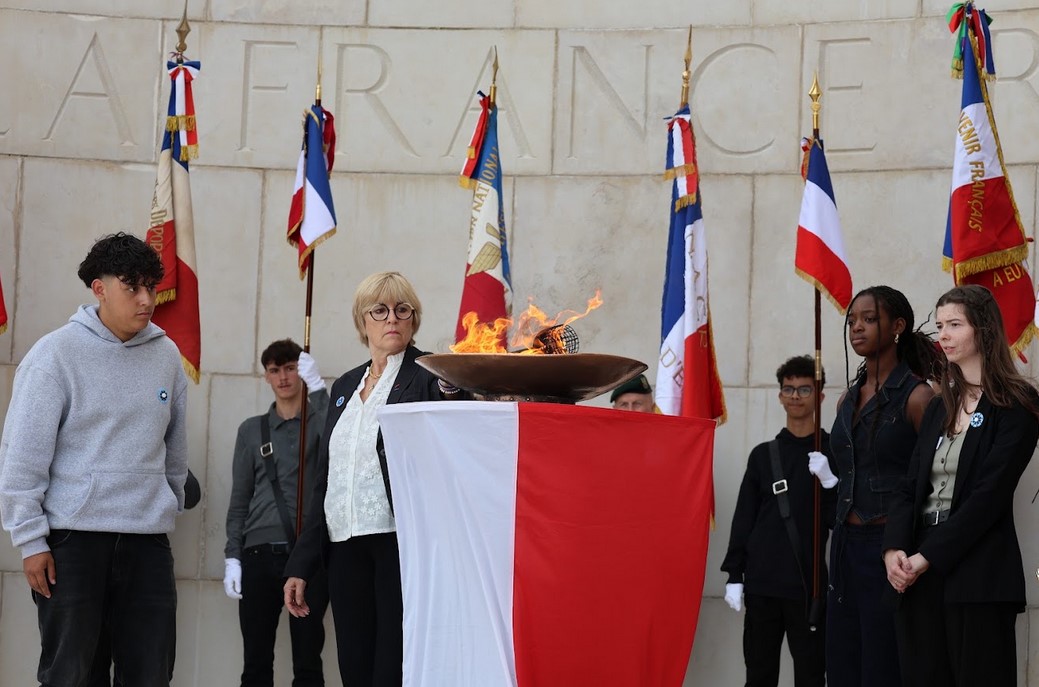 Image de Préfet de région Grand Est du Bas-Rhin - #Mémoire | 🇫🇷 Cérémonie internationale en hommage aux victimes du complexe concentrationnaire de N