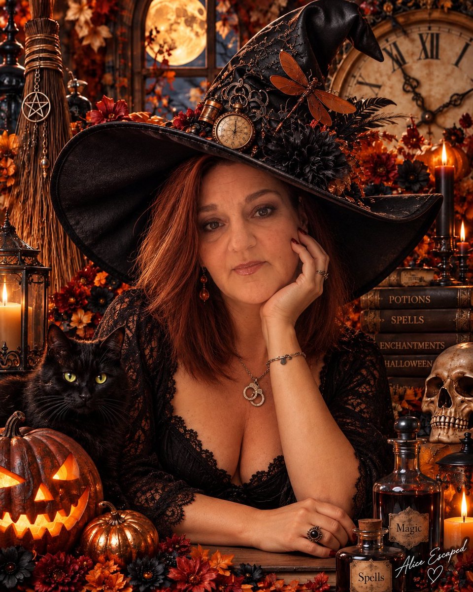 Alice_Escaped65's tweet photo. #Horror #Halloween #HalloweenCountdown
#AICreations #fypใท #Lulz #Lulz4Ever
#AICreationsByMyself #JustForFun
Alice the #Witch https://t.co/lQPwvD1HgE