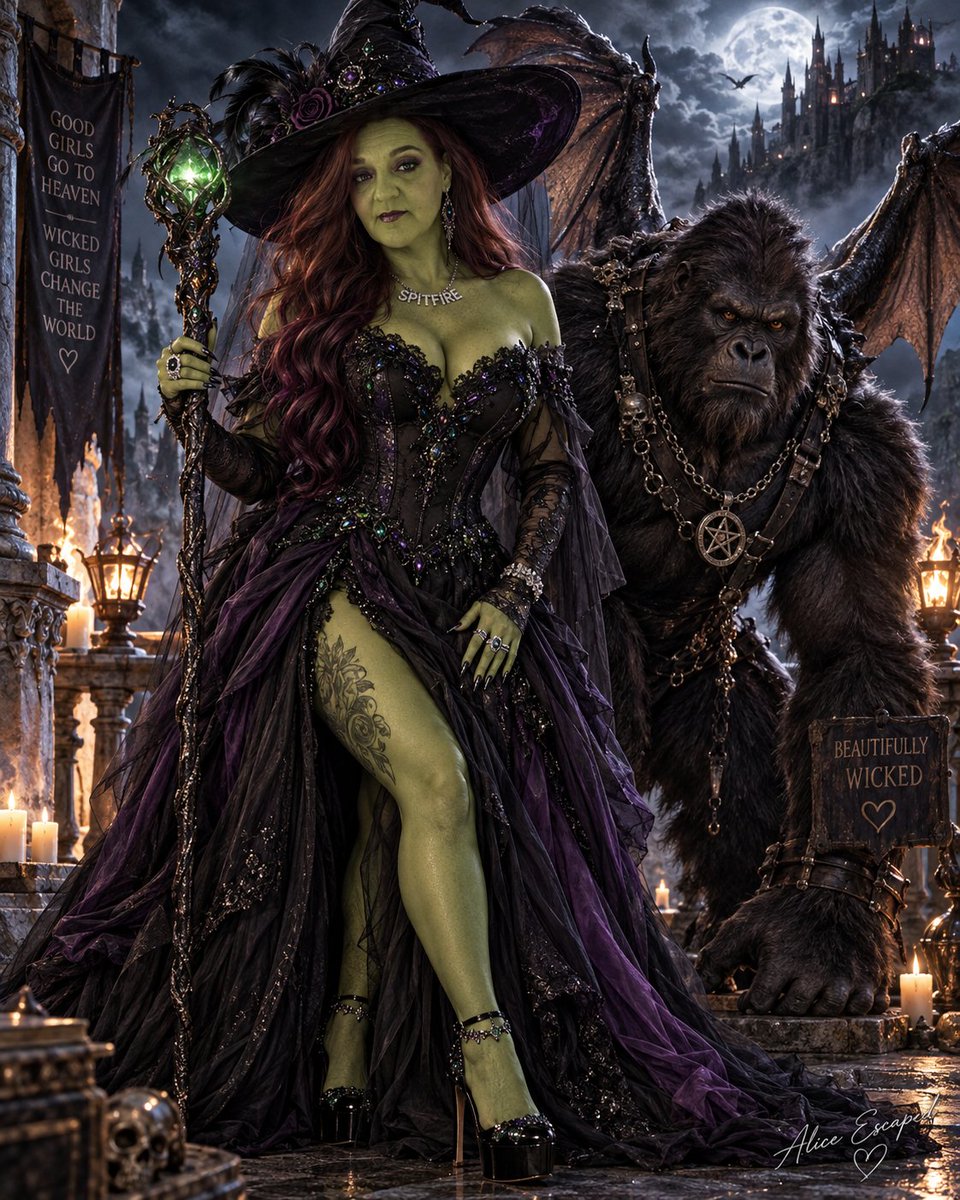 Alice_Escaped65's tweet photo. #Horror #Halloween #HalloweenCountdown
#AICreations #fypใท #Lulz #Lulz4Ever
#AICreationsByMyself #JustForFun
Alice the #Witch https://t.co/lQPwvD1HgE