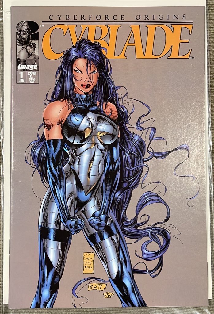 rholmes0520's tweet photo. More @TopCow greatness comin at ya with Cyberforce Origins Cyblade! Absolutely beautiful cover by Mr @TopCow @Marc_Silvestri @BATTinks and Tyson Wengler… #topcow #Cyblade #Cyberforce #comics https://t.co/u5PmJJEAUl
