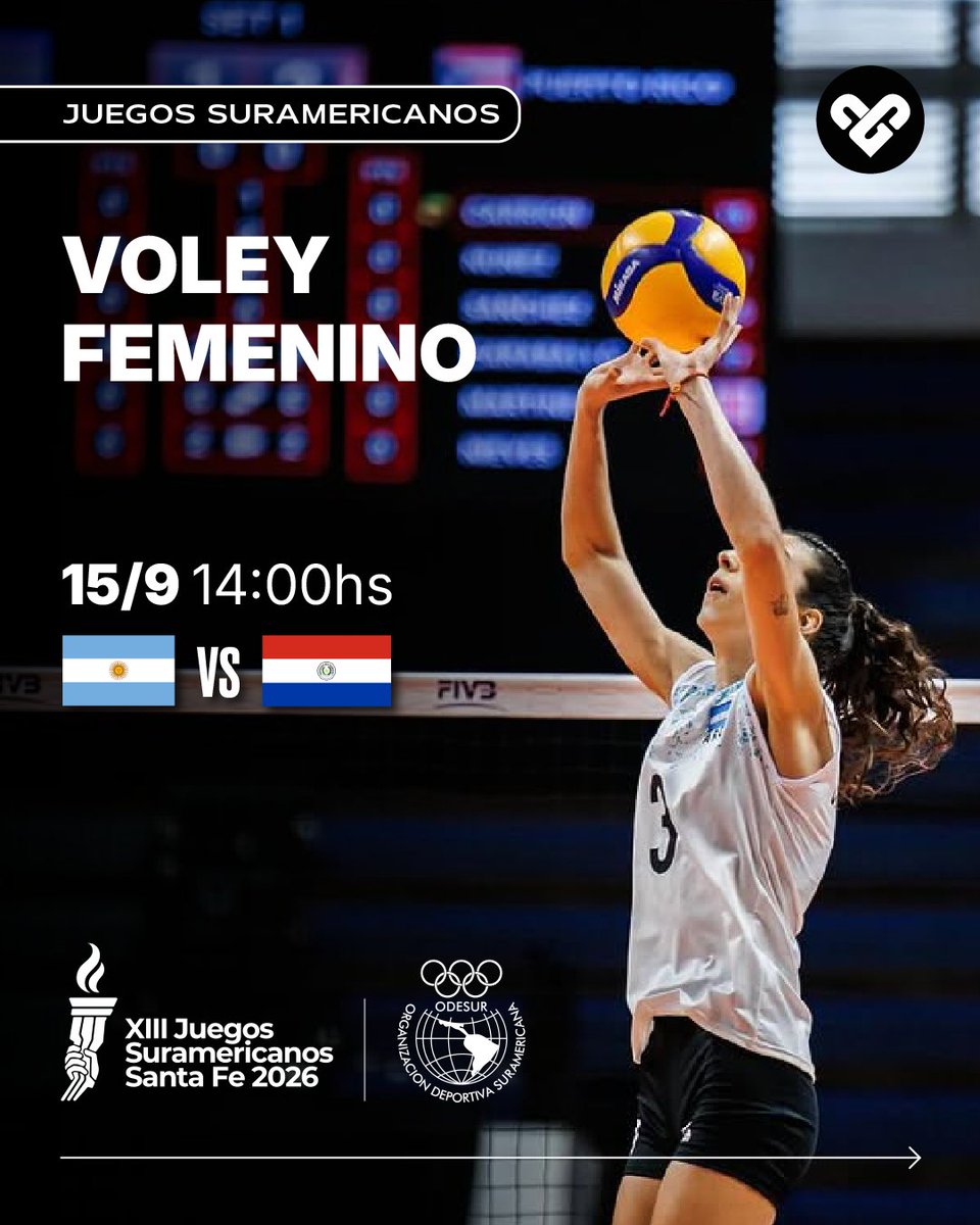 GrattasOk's tweet photo. ¡HOY JUEGAN NUESTRAS SELECCIONES! 🩵🤍    
Agenda del día :

#JuegosSuramericanos #Softbol #Hockey #Voley https://t.co/JNkYDROU33