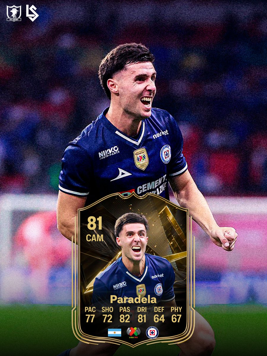 LeanSL_'s tweet photo. 🇦🇷José Paradela CONFIRMADO en el primer TOTW de #FC27 ✅🚂🇲🇽

Stats predicción!

No los podia abandonar🤝 @FutSheriff https://t.co/0PG3Y3QMKl