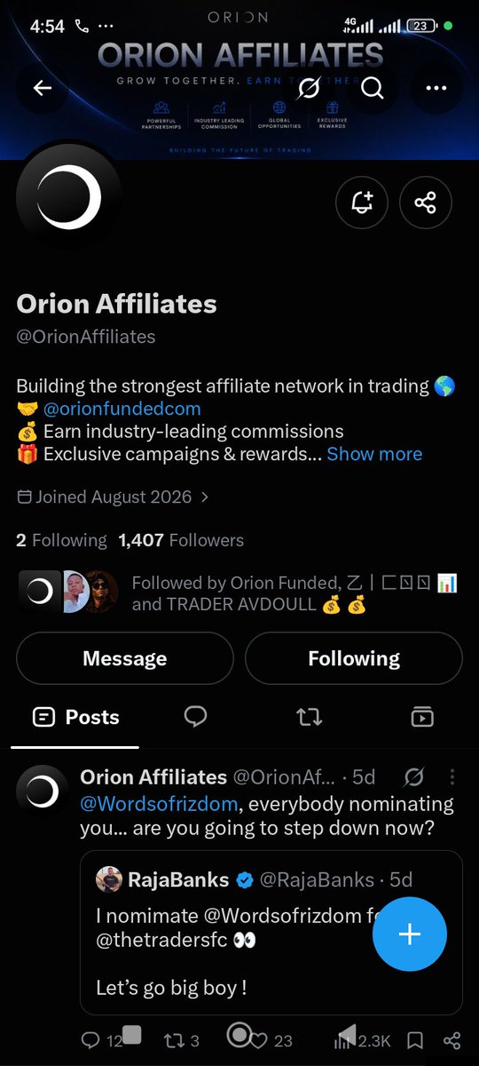 EmmanuelAnih10's tweet photo. @ZicoFago @Orionfundedcom @OrionAffiliates Done https://t.co/OJlBmQjgsM