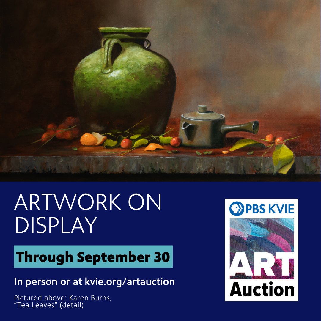 KVIEPBS's tweet photo. This is your sign to add a little art into your life with the 2026 PBS KVIE Art Auction! 🖼️📸 Explore this year's collection in person at PBS KVIE or online at https://t.co/7NtvlNL2Pd through September 30. 

#pbskvieartauction #pbskvie #norcalartist https://t.co/BwmJwcDMpQ
