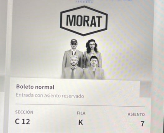 AndiieJimenez's tweet photo. Vendo 2 boletos para morat, el 7 de nov, porque resulta que si vienen a Queretaro 😃
#Morat #moratcdmx https://t.co/YSRwGBTp9W