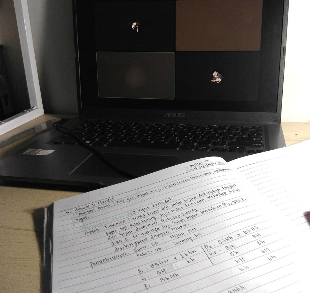 kaersip's tweet photo. 15/09/2026, Kae's study progress. 

Hari ini ditutup dengan mengerjakan soal-soal sub tests UTBK, yay. Sekalian nugas bareng dan ngelengkapin notesku. Met malam manteman, rest well semuanya. <3 https://t.co/dmqkGIt1et