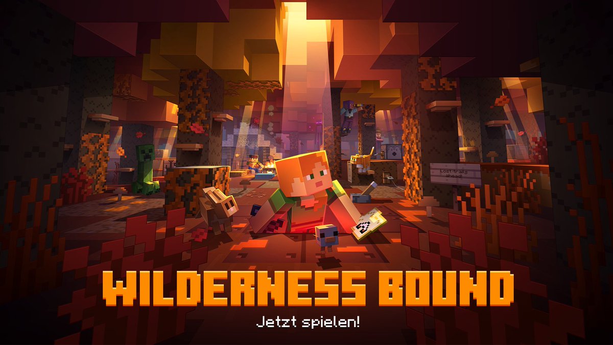 MinecraftDACH's tweet photo. Wilderness Bound ist jetzt in Minecraft verfügbar! 🍂

Auf in den Dappled Forest! Entdeckt verlassene Camps, verbringt die Nacht unter freiem Himmel und macht euch die Wildnis mit neuen Baublöcken zu eurem ganz eigenen Abenteuer.

Und denkt dran: Lieber eine Karte zu viel als einmal komplett verlaufen. 👀