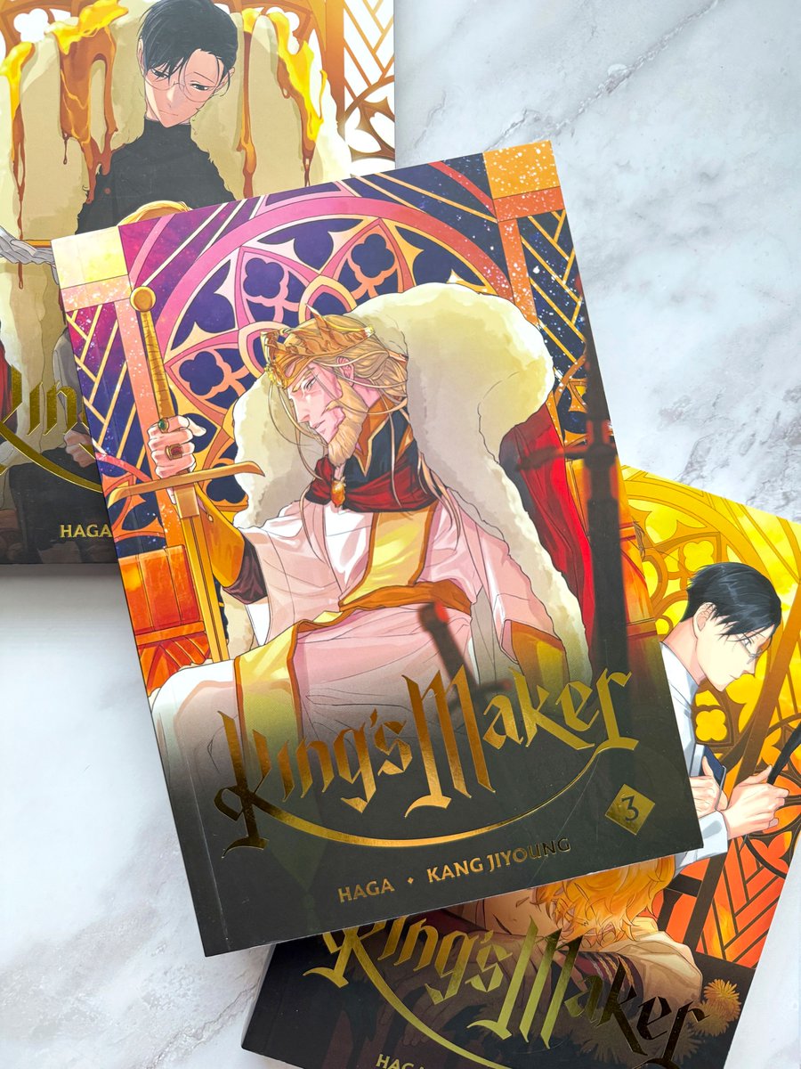InkloreBooks's tweet photo. It’s always darkest before the dawn . . . KING’S MAKER Volume 3 is available now! 👑

In the third and final volume of KING’S MAKER, Wolfgang and Soohyuk face the final challenges of bringing their plan to fruition.

@Tappy_toon https://t.co/ojV5fkJRjs