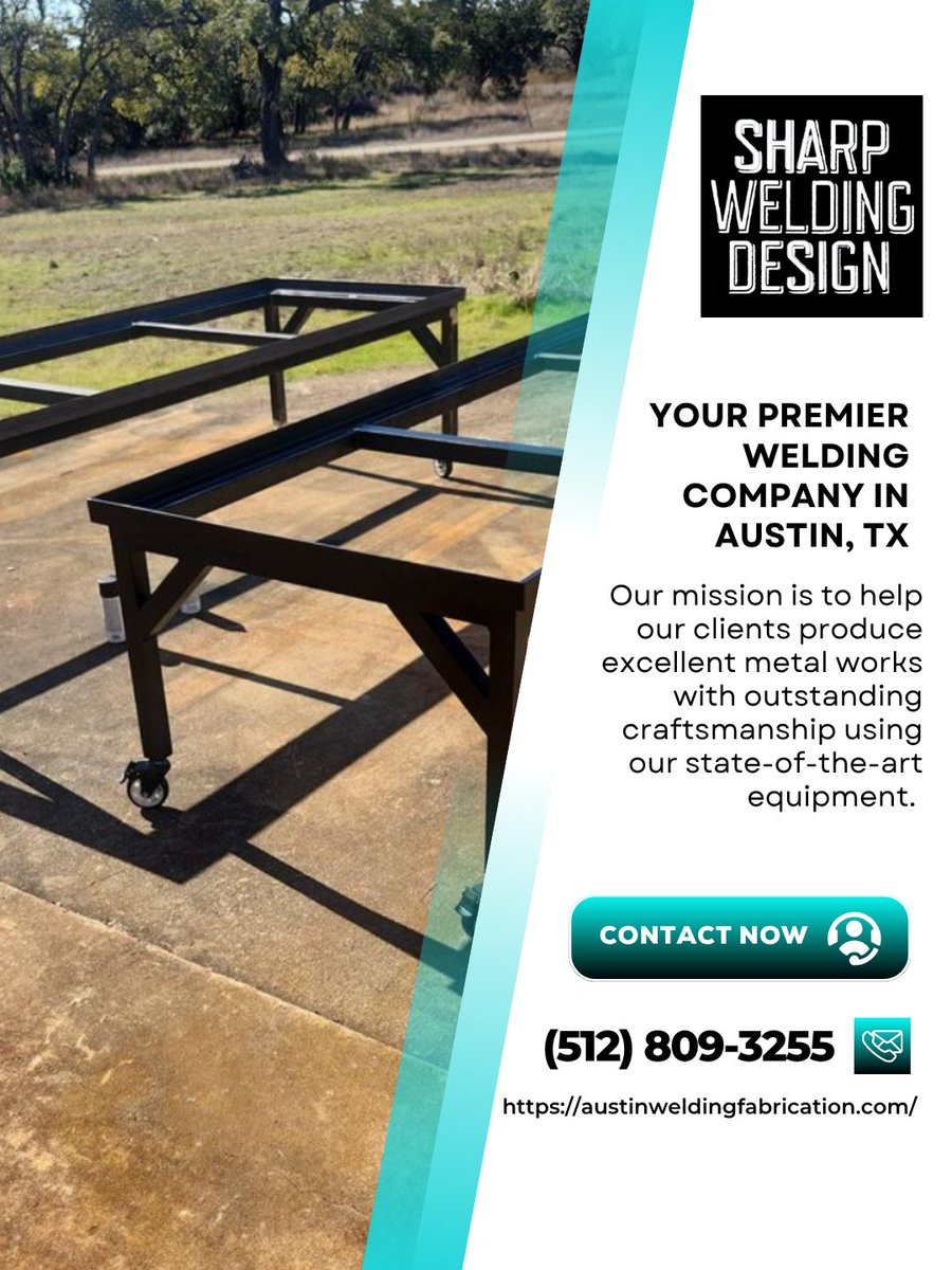SharpWelding's tweet photo. Strong repairs and secure metal joints help projects stay dependable for years. We provide welding for custom work, maintenance, and lasting support. Set up a service visit so we can review your project. #Welding #MetalCare
https://t.co/kOQz5FPROH https://t.co/WFl5IaruiJ