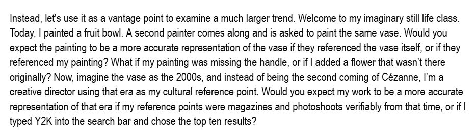 porcelinetalks's tweet photo. Is Y2K dying through constant resurrection? Here are my thoughts: https://t.co/71RcW7uida