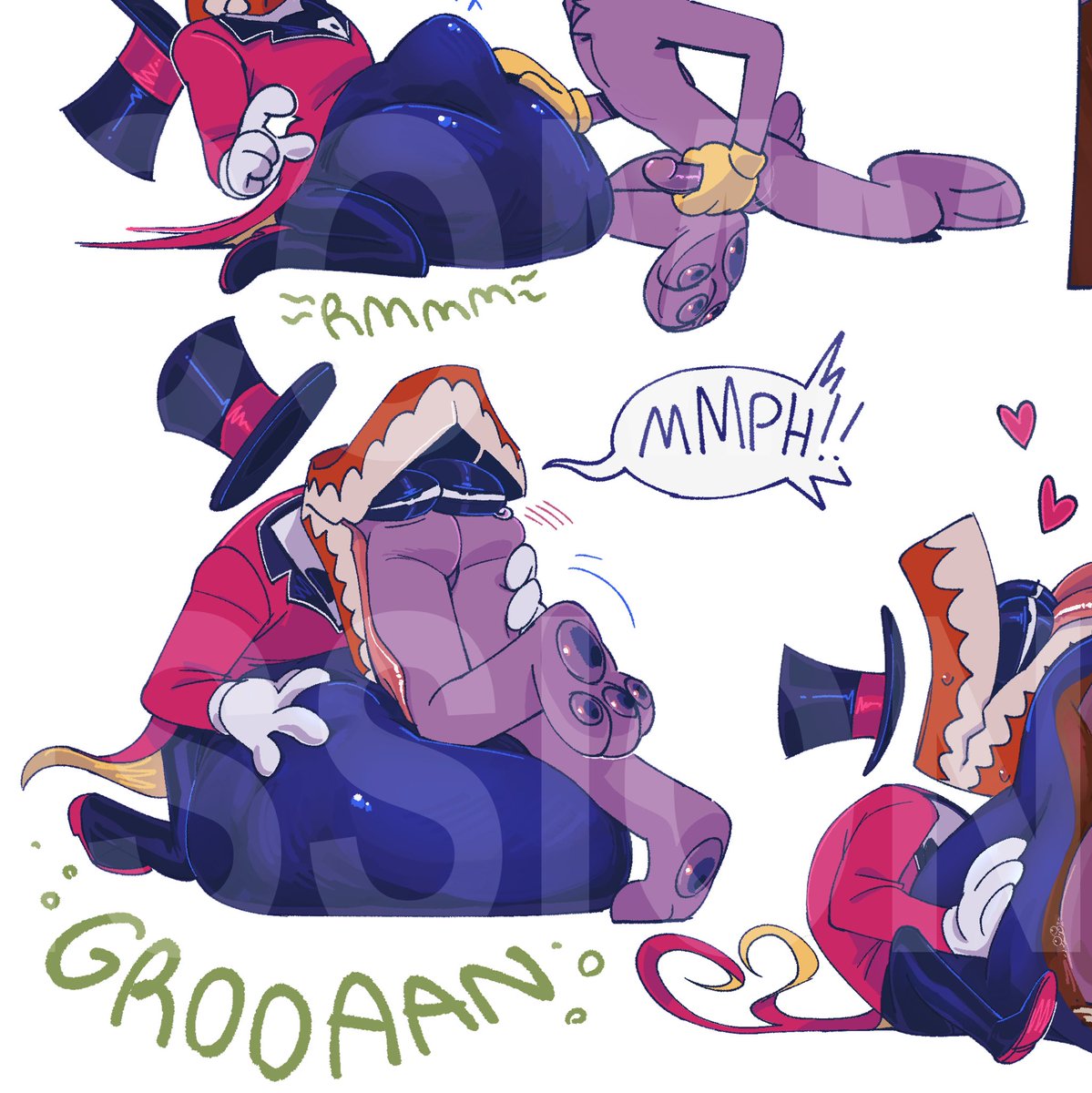 passion_seed's tweet photo. My commission slots for September have been filled! If you’d like to be notified the next time my coms are open feel free to leave a comment :) #tadcvore #sweettoothnsfw #genitalcircus https://t.co/O1i7Esdylb
