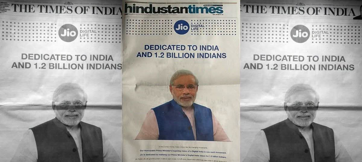 beingshrutip's tweet photo. ५ सप्टेंबर २०१६ रोजी रिलायन्स जिओने आपली व्यावसायिक सेवा सुरू केली, तेव्हा देशात १३ सेल्युलर कंपन्या होत्या:
 १-भारती एअरटेल,
 २-व्होडाफोन इंडिया,
 ३-आयडिया सेल्युलर, 
४-रिलायन्स कम्युनिकेशन्स (RCom), 
५-एअरसेल, 
६-टाटा डोकोमो, 
७-टेलिनॉर इंडिया (युनिनॉर), 
८-बीएसएनएल (BSNL), 
९-एमटीएनएल (MTNL), 
१०-सिस्टेमा श्याम (MTS), 
११-व्हिडिओकॉन,
 १२-रिलायन्स टेलिकॉम (RTL)
 आणि १३-एचएफसीएल इन्फोटेल (HFCL Infotel).

रिलायन्स जिओने सुरुवातीला ५ सप्टेंबर २०१६ पासून लागू होणारी ९० दिवसांची मोफत सेवा 'वेलकम ऑफर' (Welcome Offer) अंतर्गत जाहीर केली होती; मात्र, ही ऑफर पुढे वाढवण्यात आली, ज्यामुळे सुरुवातीच्या ग्राहकांना ५ सप्टेंबर २०१६ ते मार्च २०१७ या काळात जवळपास सात महिने मोफत सेवेचा लाभ घेता आला.

त्यानंतर, 'समर सरप्राईज' (Summer Surprise) ऑफरअंतर्गत, जिओने ३०३ रुपये किंवा त्याहून अधिकचे सुरुवातीचे रिचार्ज करणाऱ्या ग्राहकांना अतिरिक्त तीन महिने मोफत सेवा दिली, ज्यामुळे मोफत सेवेचा कालावधी प्रत्यक्षात पूर्ण दहा महिन्यांपर्यंत वाढला.

त्यानंतर २०१७ मध्ये 'धन धना धन' (Dhan Dhana Dhan) ऑफर आली, ज्यामध्ये ३९९ रुपयांच्या खर्चात ८४ दिवसांसाठी ८४ जीबी डेटा (दररोज १ जीबी) आणि अमर्यादित कॉलिंगची सुविधा देण्यात आली.

याचा परिणाम असा झाला की, नऊ सेल्युलर कंपन्या बाजारपेठेतून बाहेर पडल्या आणि बंद झाल्या; आज केवळ चार कंपन्या उरल्या आहेत आणि त्याही जिओच्या मर्जीवरच तग धरून आहेत.

आज, 'धन धना धन' प्लॅनची ​​किंमत ३९९ रुपयांवरून ९०० रुपयांपर्यंत वाढली आहे. युपीआय (UPI) बाबतही अशीच परिस्थिती आहे: सुरुवातीला त्यासाठी जोरदार प्रयत्न केले गेले आणि सर्वत्र 'डिजिटल इंडिया'चा गाजावाजा केला गेला. आता जेव्हा लोकांनी त्याचा स्वीकार केला आहे, तेव्हा युपीआय व्यवहारांवर कर आकारले जात आहेत.

यातील खेळ समजून घ्या: 
गेल्या वर्षी (२०२५-२६), युपीआय व्यवहारांचे एकूण मूल्य ३१४ लाख कोटी रुपये इतके होते. 
यापैकी २,००० रुपयांपेक्षा जास्त रकमेच्या व्यवहारांचे मूल्य २०७ लाख कोटी रुपये होते — म्हणजेच एकूण व्यवहारांच्या तुलनेत हे प्रमाण ६६% होते. 
२०७ लाख कोटी रुपयांच्या या रकमेवर ०.४०% कर आकारण्यात आला आहे, ज्यातून एकूण ८,२८० कोटी रुपयांचा महसूल जमा होणार आहे. एकदा का लोकांना यूपीआय (UPI) व्यवहारांवर शुल्क भरण्याची सवय झाली, की हे शुल्क वाढत जाण्याची शक्यता आहे—अगदी 'धन धना धन' (Dhan Dhana Dhan) टॅरिफमधील दरवाढीप्रमाणेच.

एकीकडे बँकांमधून रोख रक्कम काढणे आणि एटीएम (ATM) व्यवहारांवर शुल्क आहे, आणि आता यूपीआयवरही शुल्क आकारले जात आहे; 
असे वाटते की प्रत्येक गोष्टीवर कर लावला जात आहे—अगदी वस्तूंच्या खरेदीपासून ते अगदी शौचास जाण्यापर्यंत.

हिंदू राष्ट्राचा जयजयकार असो..