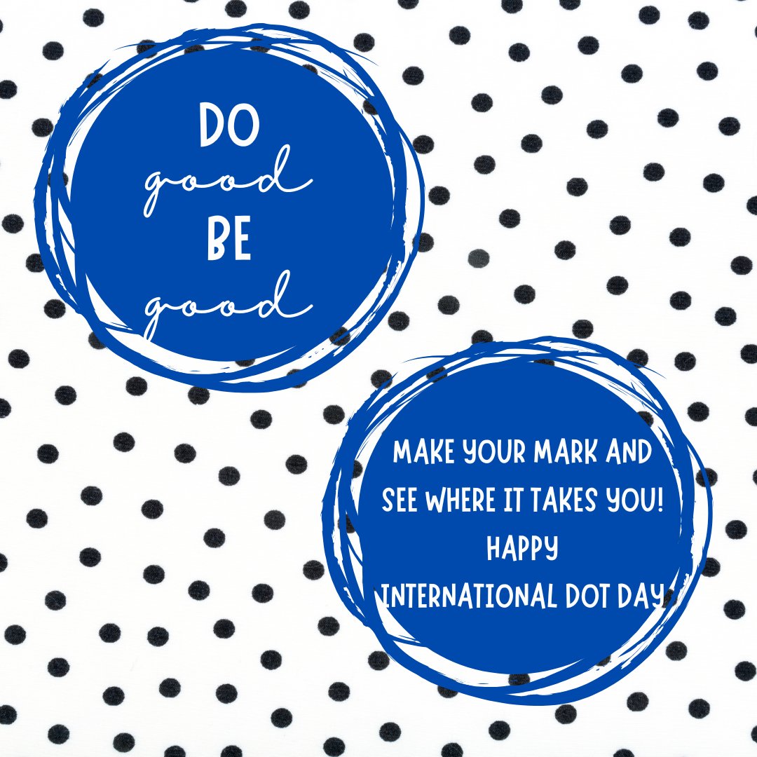 NimitzLibrary's tweet photo. @nimitzvikings Happy International #dotday How are you going to make your mark? https://t.co/yHtrruUkKP