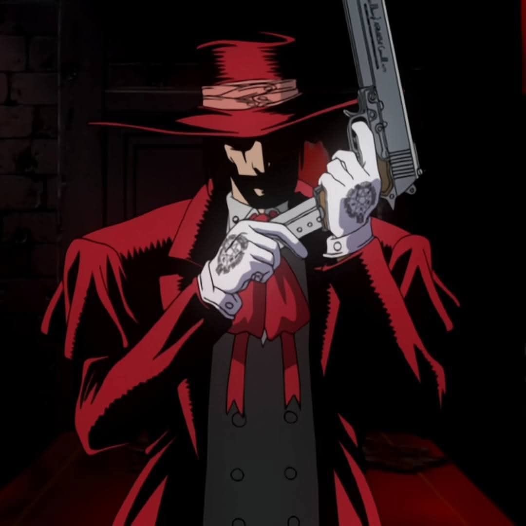 wonderinganime's tweet photo. Is Hellsing Ultimate the best vampire anime? https://t.co/SnrAnkd5Gi
