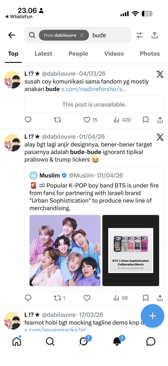 ykblooms's tweet photo. “it’s on you” and this was you. adakah dari postingan ini kamu mention kaya bude yang tidak berkonotasi negatif?😬 https://t.co/AzgmV5LBKS