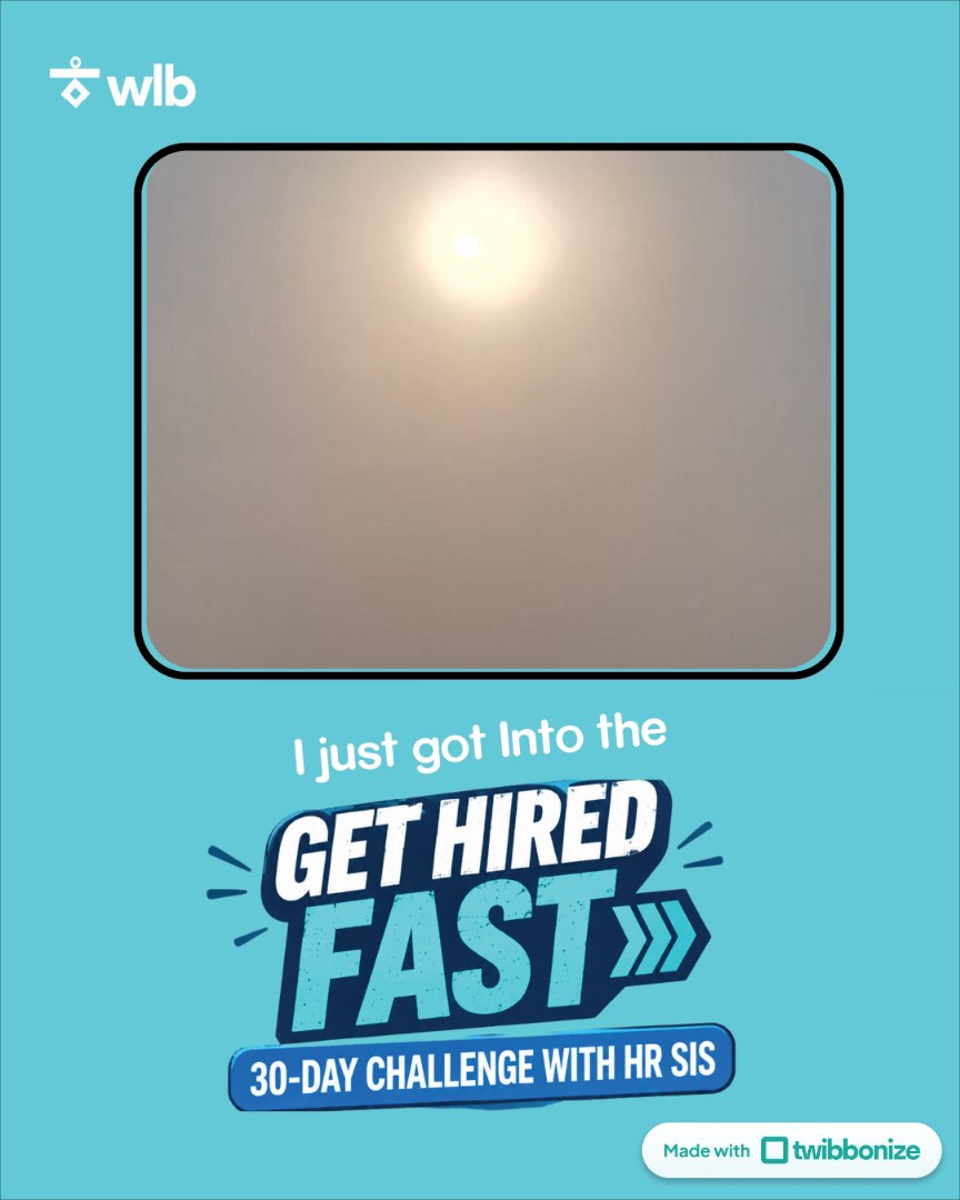 alnuelCode_X's tweet photo. I've officially joined the Get Hired Fast Challenge with Hr Sis!
I'm committing to improving my career, sharpening my skills and taking intentional steps toward getting hired.
Let's get hired! πͺ
#GetHiredFastChallenge #HrSis #WLB https://t.co/vyOhE1jt15