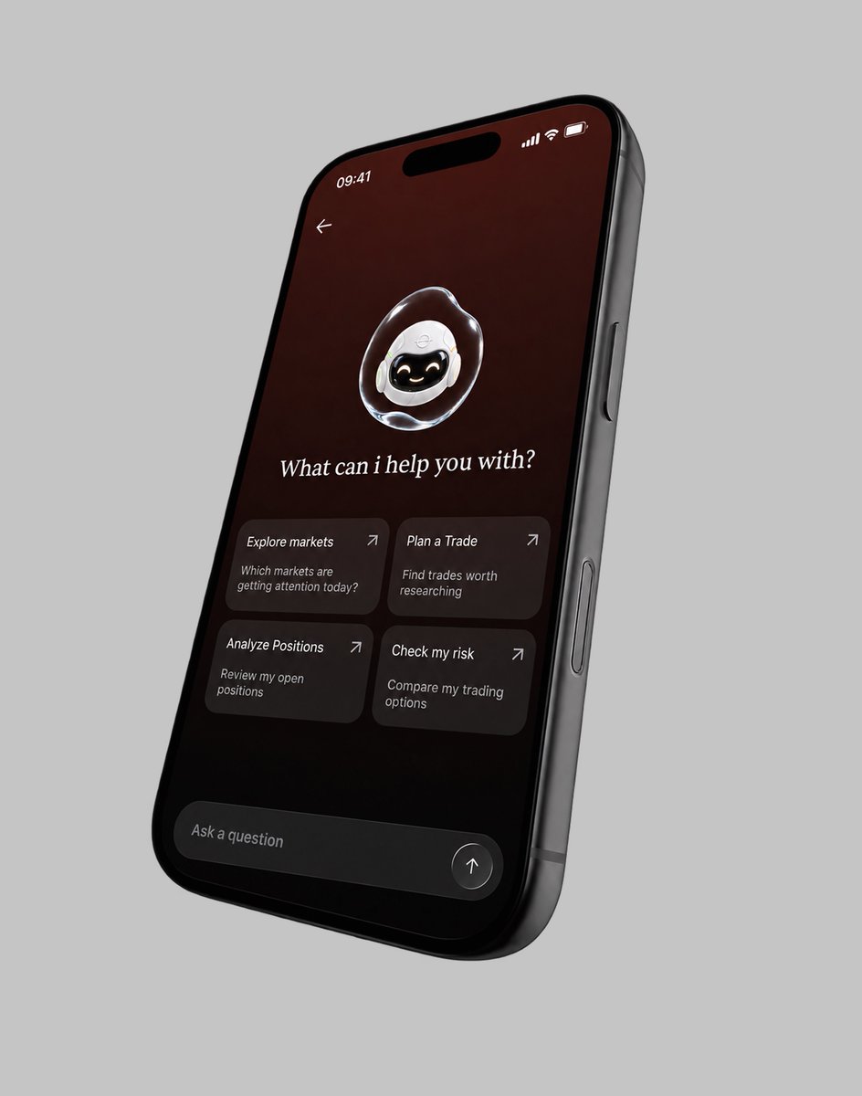 studioklyr's tweet photo. Ask eikos AI
Design for crypto predictions market app🧡 https://t.co/UrKOlc1YFB