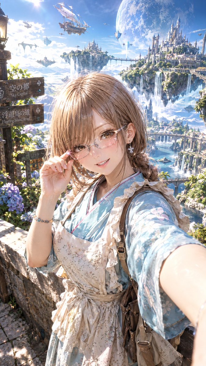 uhaoke_stamp's tweet photo. #異世界ストリートビュー
#うはおけプロンプト

どこだここ…？な異世界を探検♪

と言いたかったけど、なんか偏りがひどいので、遊びたい人だけどぞ！

プロンプトはALTとコメント欄♪ https://t.co/x3b9Li7Tvz