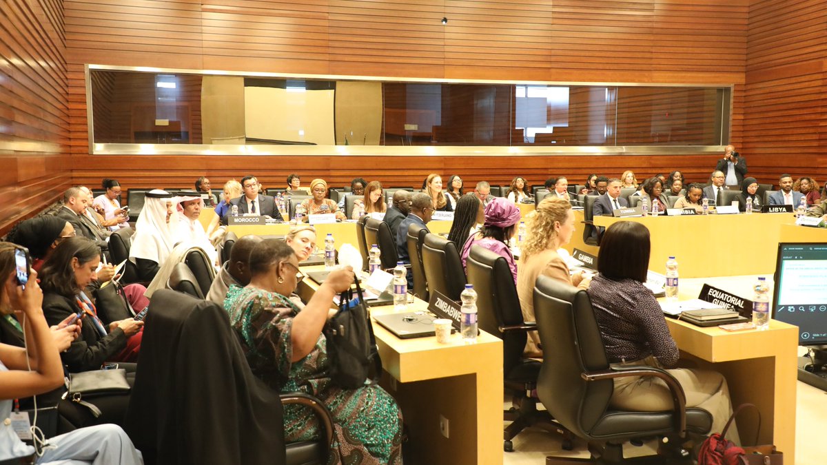AUC_PAPS's tweet photo. 📢 From Commitment to Delivery: Advancing Women, Peace and Security through Collective Action

The @_AfricanUnion, through the Office of the Special Envoy on Women, Peace and Security (@AUC_OSEWPS), has launched its Strategic Plan 2026–2028 today at the AU HQ, #AddisAbaba, 🇪🇹, setting a new framework for advancing women’s meaningful participation in peace and security across Africa.

The Plan seeks to bridge the persistent “conversion gap” between commitments and action, positioning OSE-WPS as a convener, coordinator and catalyst for continental action.

#WPS
@_AfricanUnion @AUC_OSEWPS @AU_WGYD 
@FemWiseAfrica @UNOAU_ @unwomenAU 
@FCDOGovUK @UNITAR @NorwayAU @Denmark_Addis @IrlEmbEthiopia @JapanMissionAU