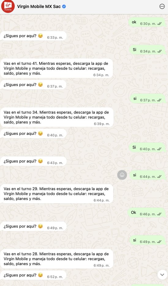 lud_cs's tweet photo. mi triste historia.. ayer decidi comprarme a @virginmobilemx y no logre instalar el chip.. escribi a soporte y paso esto: https://t.co/h4A5VJaGbb