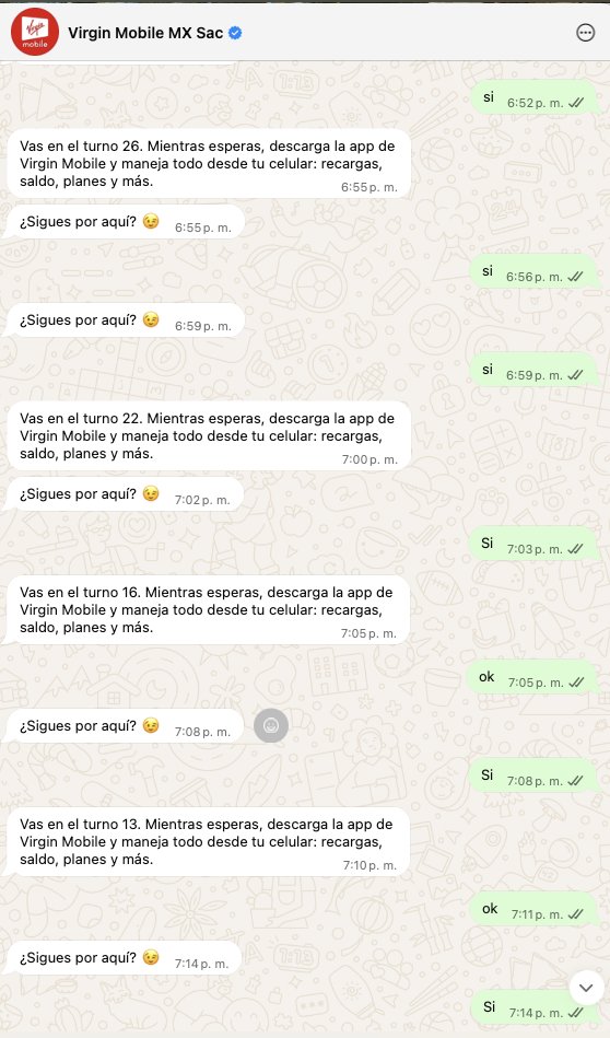 lud_cs's tweet photo. mi triste historia.. ayer decidi comprarme a @virginmobilemx y no logre instalar el chip.. escribi a soporte y paso esto: https://t.co/h4A5VJaGbb