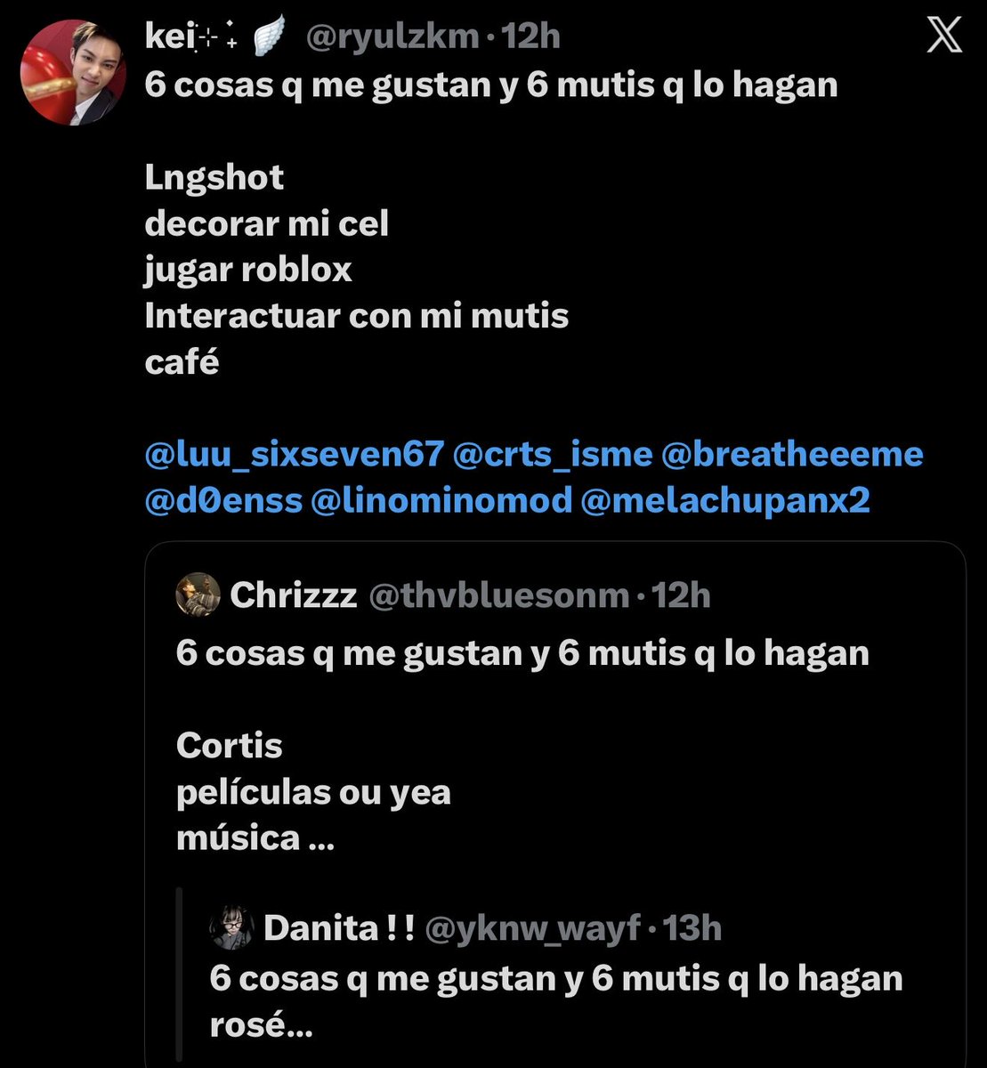 ryulzkm's tweet photo. @d0enss @breatheeeme @luu_sixseven67 @crts_isme @linominomod @melachupanx2 de este post, amor https://t.co/Drhr1HCwPe