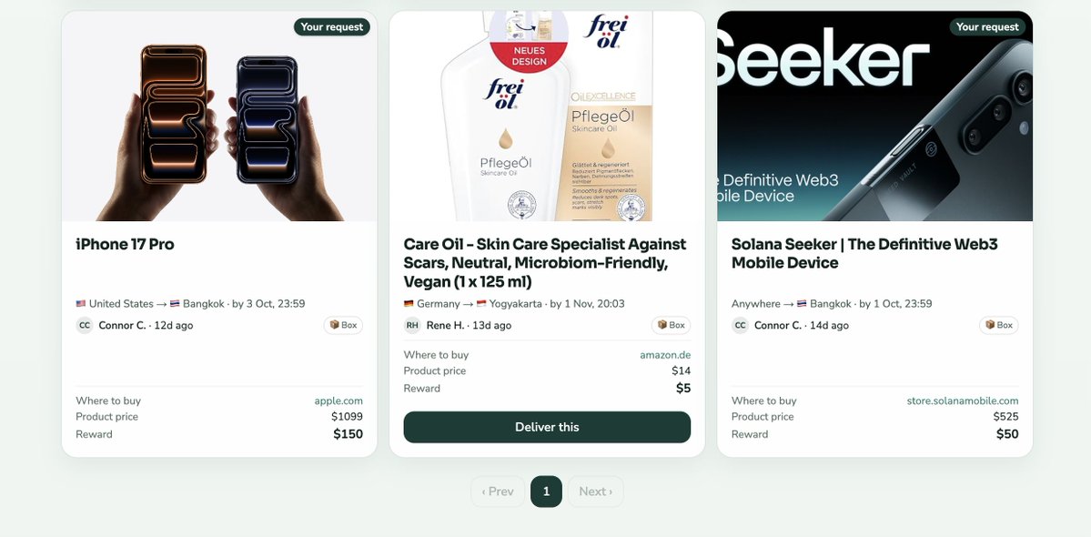 chordexpress's tweet photo. Ordering a Seeker earns $SOL 
Ordering an iPhone earns $AAPL 
Ordering from Amazon earns $AMZN 

@solana stock rewards coming soon to a decentralised marketplace near you! https://t.co/9KidbpYJF4