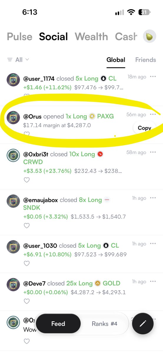 Muse lays out trading ideas from my Farao account