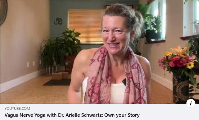 DrAschwartz's tweet photo. Check out my latest yoga class on YouTube - Vagus Nerve Yoga: Own Your Story

At a Physical level, this class invites some challenging balance postures that are both grounding and an invitation to celebrate your aliveness. 

https://t.co/lTF9k6oggI https://t.co/FVEdFCtW8H