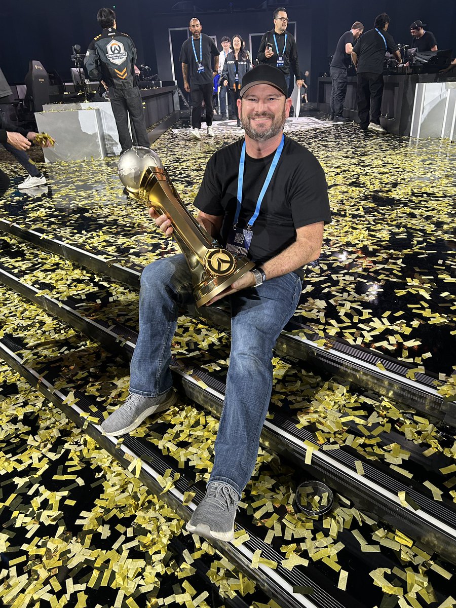 CoreyDunn's tweet photo. 10 years ago I directed my first Overwatch event at MLG Vegas 2016.
This past weekend I was the primary lead for the #OWWC at #blizzcon26.
GGs fam! https://t.co/TLuHopcoBR