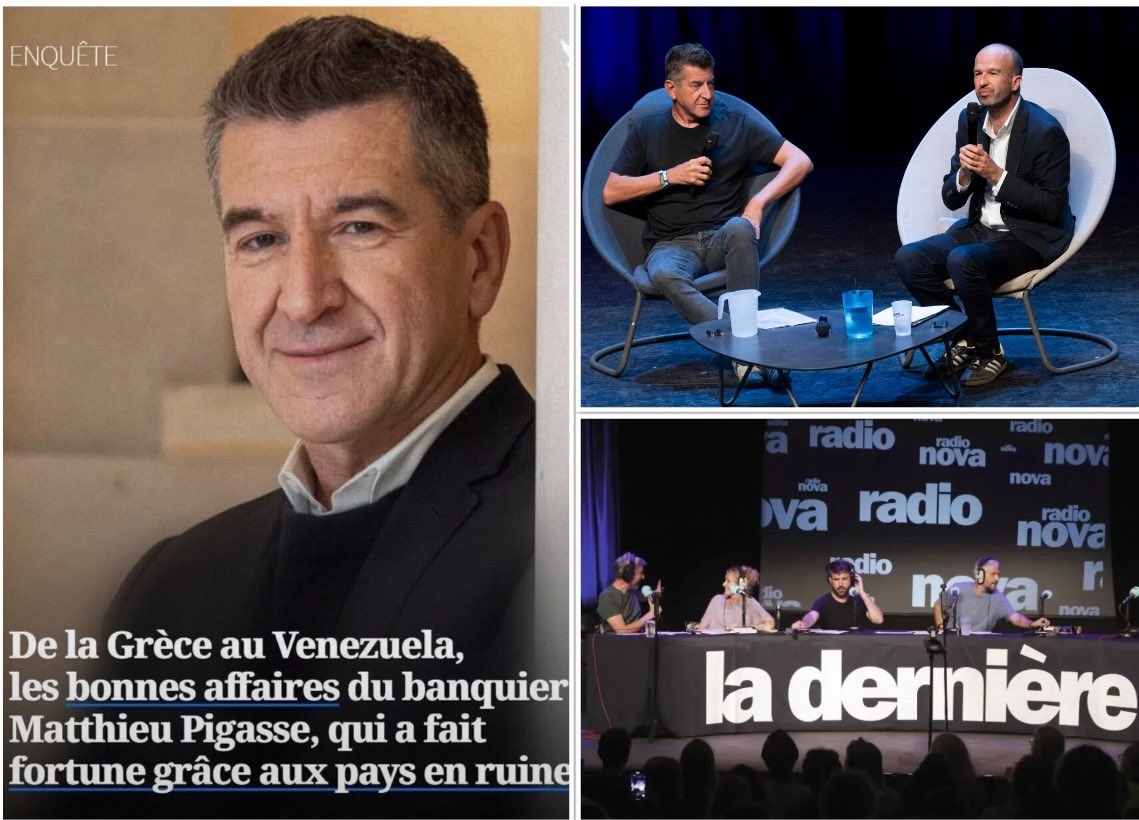 DestinationTele's tweet photo. Mathieu Pigasse, l’ami LFI de Manuel Bompard, Guillaume Meurice et France TV, a loué cet été un palace dans les Caraïbes
Coût de la location pour 3 semaines : 434 000€ !
soit l’équivalent de… 25 ans de SMIC
[source : Canard Enchaîné] https://t.co/cePf8T9WDE