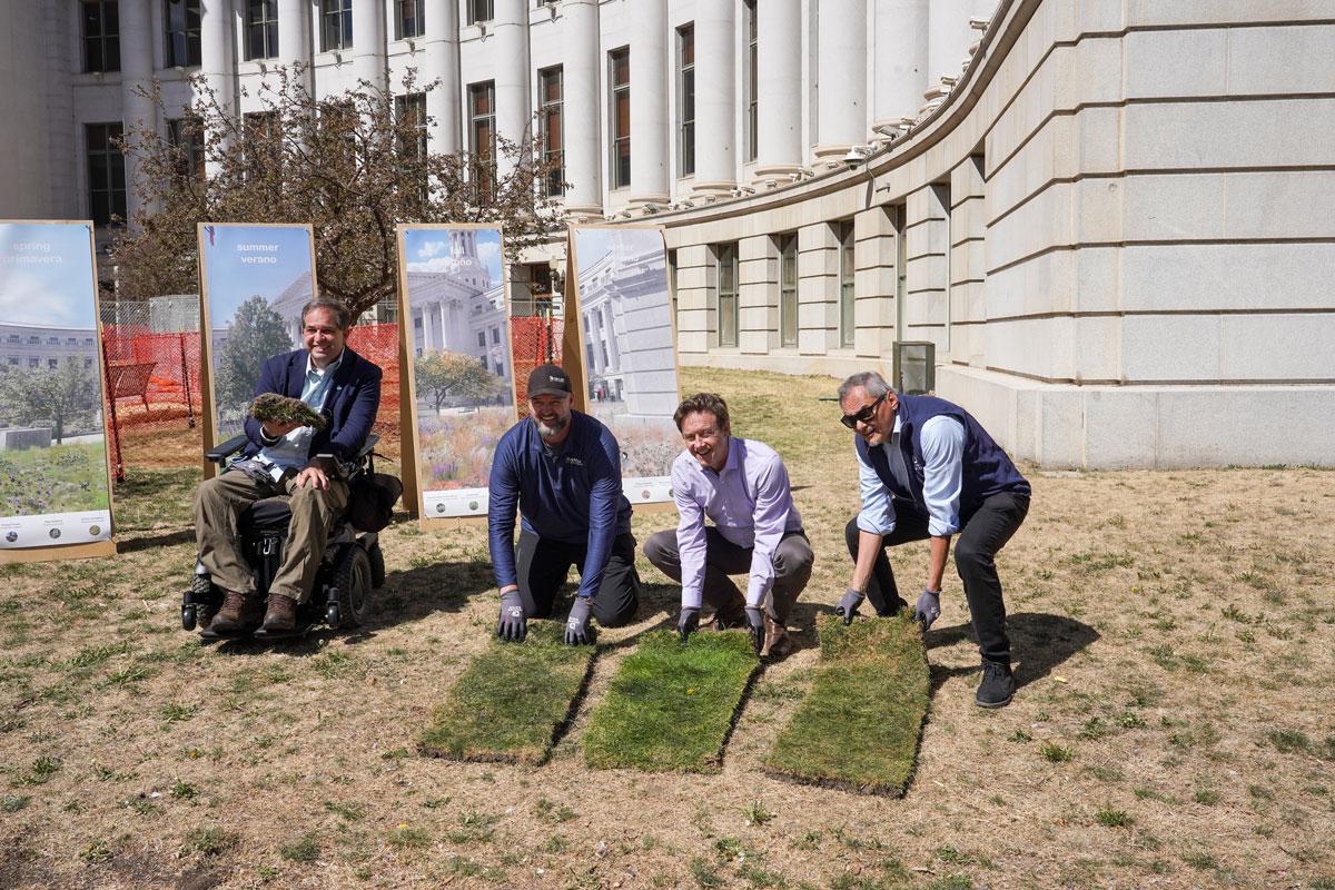 DenverWater's tweet photo. ColoradoScaping the Denver City and County Building; plus, a water supply update and more TAP headlines this week. https://t.co/H9UKLkSfB1 https://t.co/21DCyFbKvH