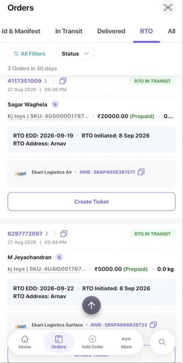 arnav30's tweet photo. @SRSocial_ @ShiprocketIndia @Shiprocket360 as requested by you I’m attaching the images of the parcels i sent! Been one month either return my parcels or give me my money you have tested my patience alot!! I’m filing a police complaint against Shiprocket now! https://t.co/8oEBSMAVs7