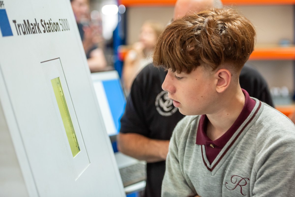 FocusSB's tweet photo. As proud @MakeUK_ members, we welcomed students from @RobertsbridgeCC to our factory ahead of Manufacturing Day. Led by our MD and team, they explored manufacturing careers, from robotics to design. Thanks to all for their enthusiasm! #UKMfg #OpenDoors #NMD2026 https://t.co/zOlBHVyksy