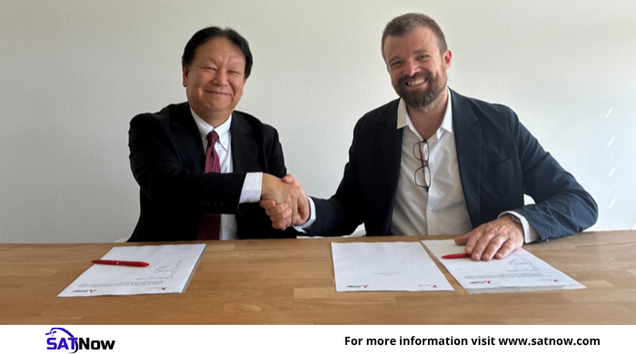 satnow_online's tweet photo. ๐ก SWISSto12 and Mitsubishi Electric strengthen space technology collaboration.
Read more: https://t.co/32aKGWHSCi
#rftechnology #satcom #spacehardware #satellite #space https://t.co/qkcbzlwTvW