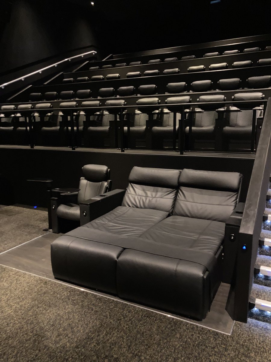 dayglowj0e's tweet photo. the odeon “VIP” beds have a cuck chair https://t.co/A3CuKDY7no