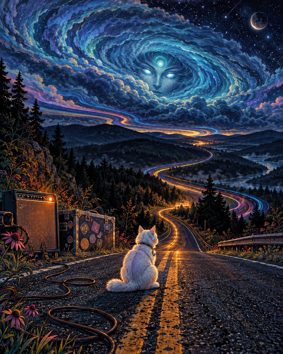 CosmicCassidy3D's tweet photo. 🌌🎸 Audio astronauts, the Multiverse is back for Fall ’26, and the dial’s moving to a brand-new orbit: Wednesdays at 9 PM. #wessfmradio #collegeradio #radio #studentmedia #chatgpt #esu https://t.co/GGwj6LtXhm