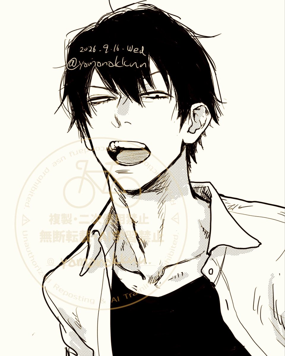 yamanakkun's tweet photo. 寝る前お絵描き🐺さん https://t.co/kT4WJDbT5k