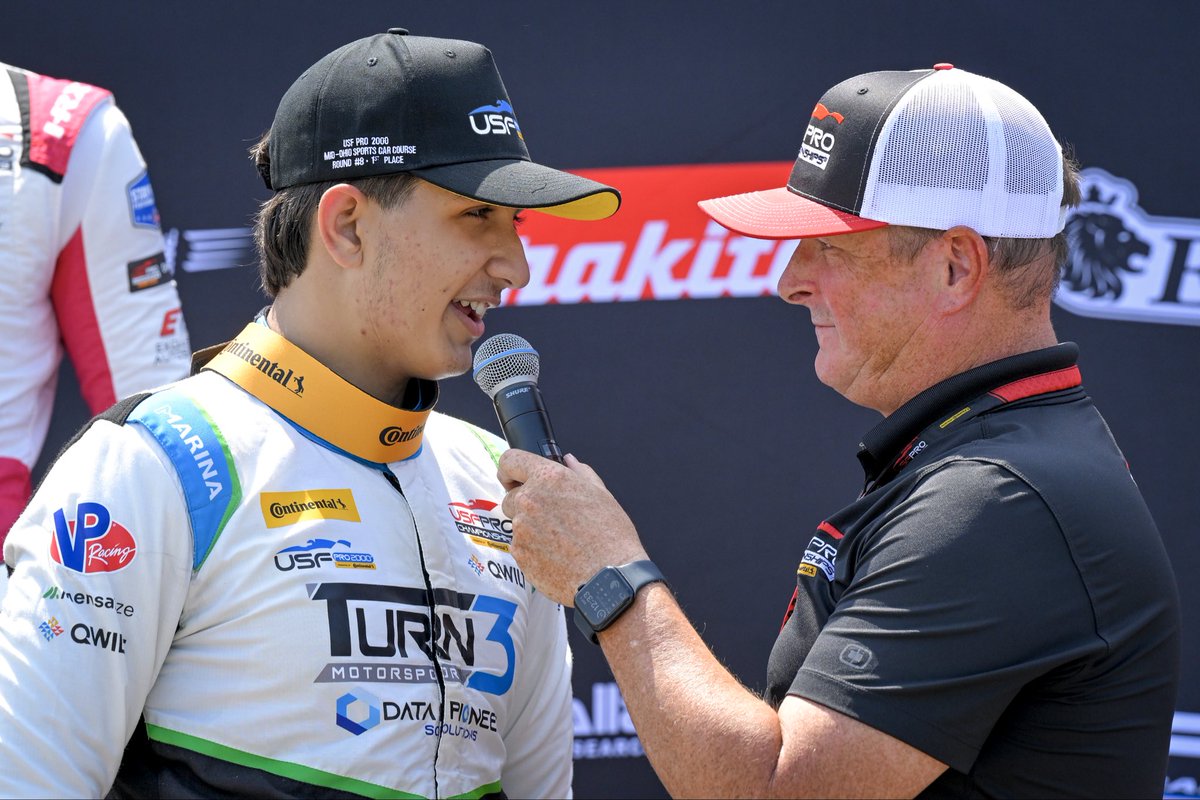 USFProChamps's tweet photo. Wishing the voice of the USF Pro Championships, @RobHowden , a very happy birthday! ๐๏ธ๐
#USFPro #INDYCAR #Motorsports #Continentaltire #VPRacing https://t.co/QTl1M51sV6