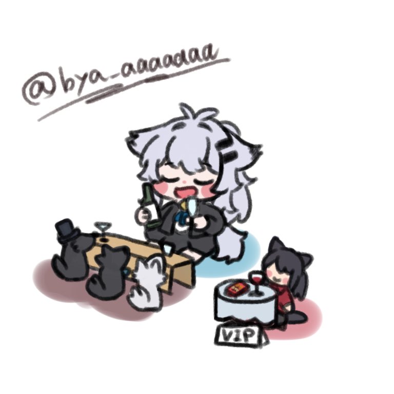 Bya_aaaaaaa's tweet photo. ちびラピ
バーテンダーごっこ https://t.co/tX8R8AtjQG