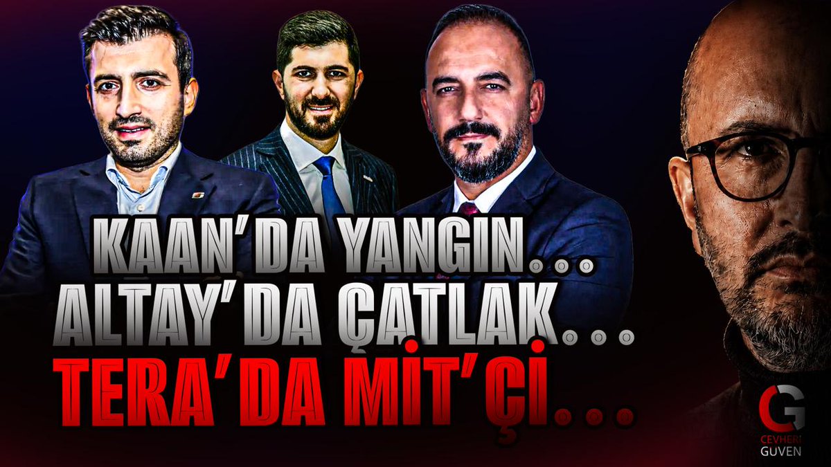 cevheritv's tweet photo. -Pusula Pörtföy temerrüde düştü para ödeyemiyor...
-Pusula'yı satın alacak Tera'nın başına geçen ay MİT'çi atandı... Olaya bak...
-TEI'de yangın, Kaan'da yangın, Altay'da çatlak...
Neler oluyor...
https://t.co/EhM8HmegyX https://t.co/Q3Yr4jNARY
