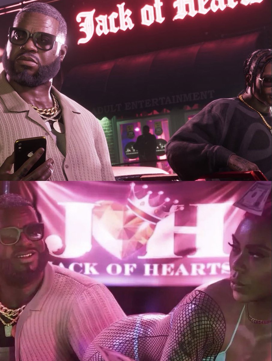 AstroMagazine_'s tweet photo. Travis Scott et Cactus Jack auront leur propre club de strip-tease dans GTA 6.

JACK OF HEARTS, le 19 novembre 👀 https://t.co/8OWErZSpFH
