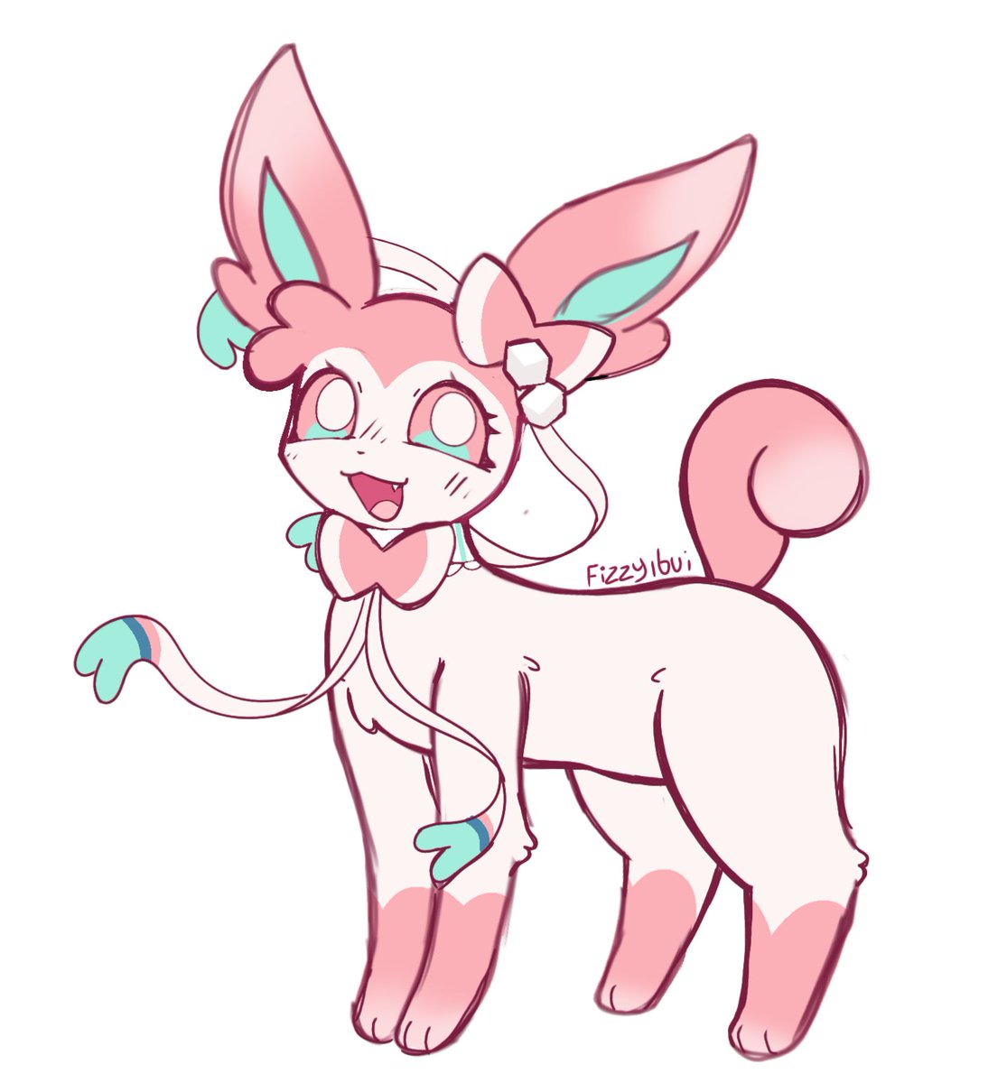 Fizzyibui's tweet photo. Sylveon
Sugary redesign :P https://t.co/cZrfB7FOSK