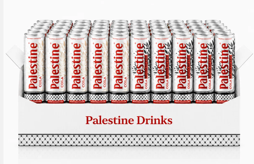 SrGarrus's tweet photo. Por aquí he hablado varias veces del genocidio que está ocurriendo en Palestina y hay una marca de bebidas, Palestine Drinks (no es coña), fundada por unos hermanos sueco-palestinos que destinan los beneficios a proyectos humanitarios en la zona https://t.co/DkEG3nZ3ME