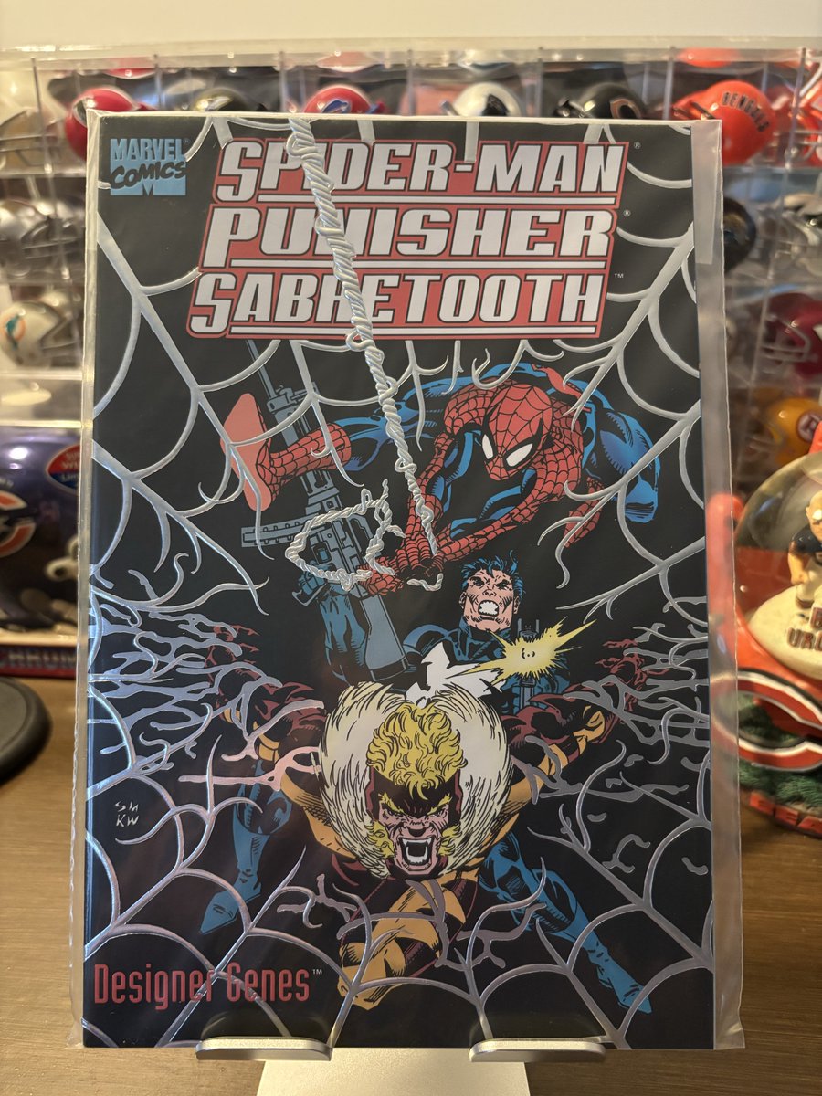 CanaDaBear1701's tweet photo. Some random long box pulls today.
The Amazing Spider-Man: Soul of the Hunter
Spider-Man Punisher Sabretooth: Designer Genes
Spider-Man Dr. Strange The Way to Dusty Death
#MyComics https://t.co/HEKynFLD0j