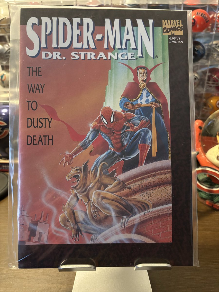 CanaDaBear1701's tweet photo. Some random long box pulls today.
The Amazing Spider-Man: Soul of the Hunter
Spider-Man Punisher Sabretooth: Designer Genes
Spider-Man Dr. Strange The Way to Dusty Death
#MyComics https://t.co/HEKynFLD0j
