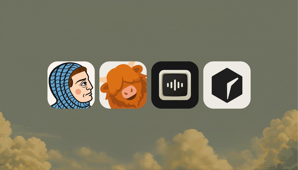 ShantMele's tweet photo. One part of design I truly love is logo design. These are some of my favorites ones i'v made for my apps.

Share me your favorite logo designs. 👇 https://t.co/e86YPDlo5i